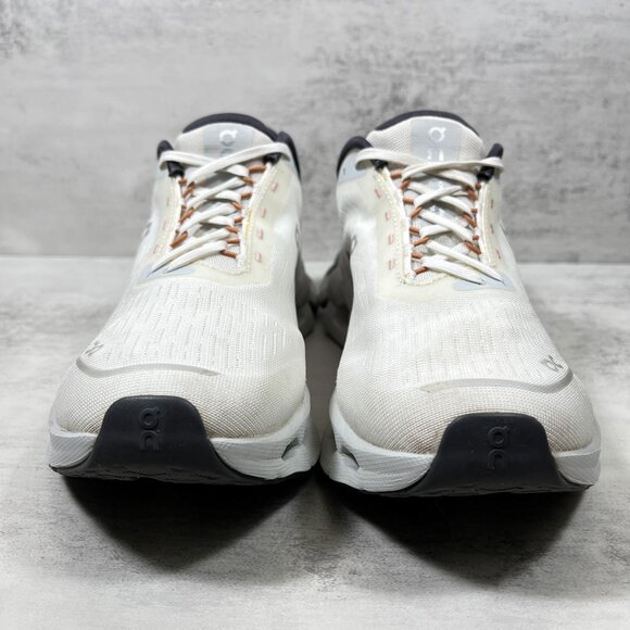 On Cloud Cloudspark Running Shoes - Women's Size 8 - Ivory Glacier - Picture 3 of 10